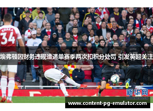 埃弗顿因财务违规遭遇单赛季两次扣积分处罚 引发英超关注